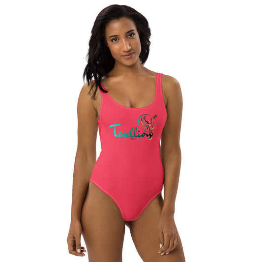 Tevellion Pink One-Piece Swimsuit