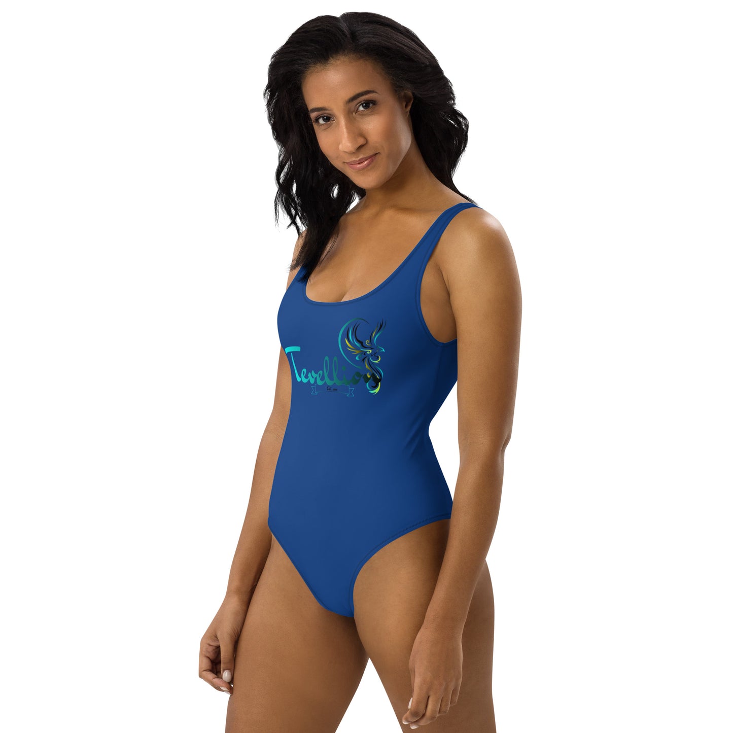 Tevellion Blue One-Piece Swimsuit