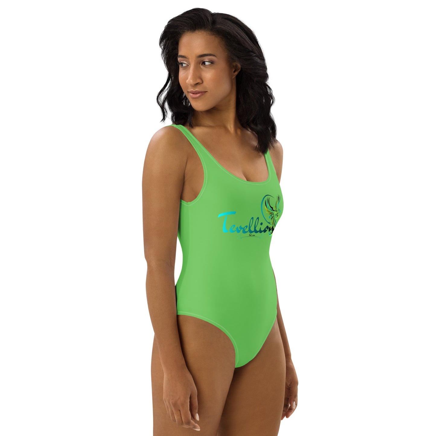 Tevellion Green One-Piece Swimsuit