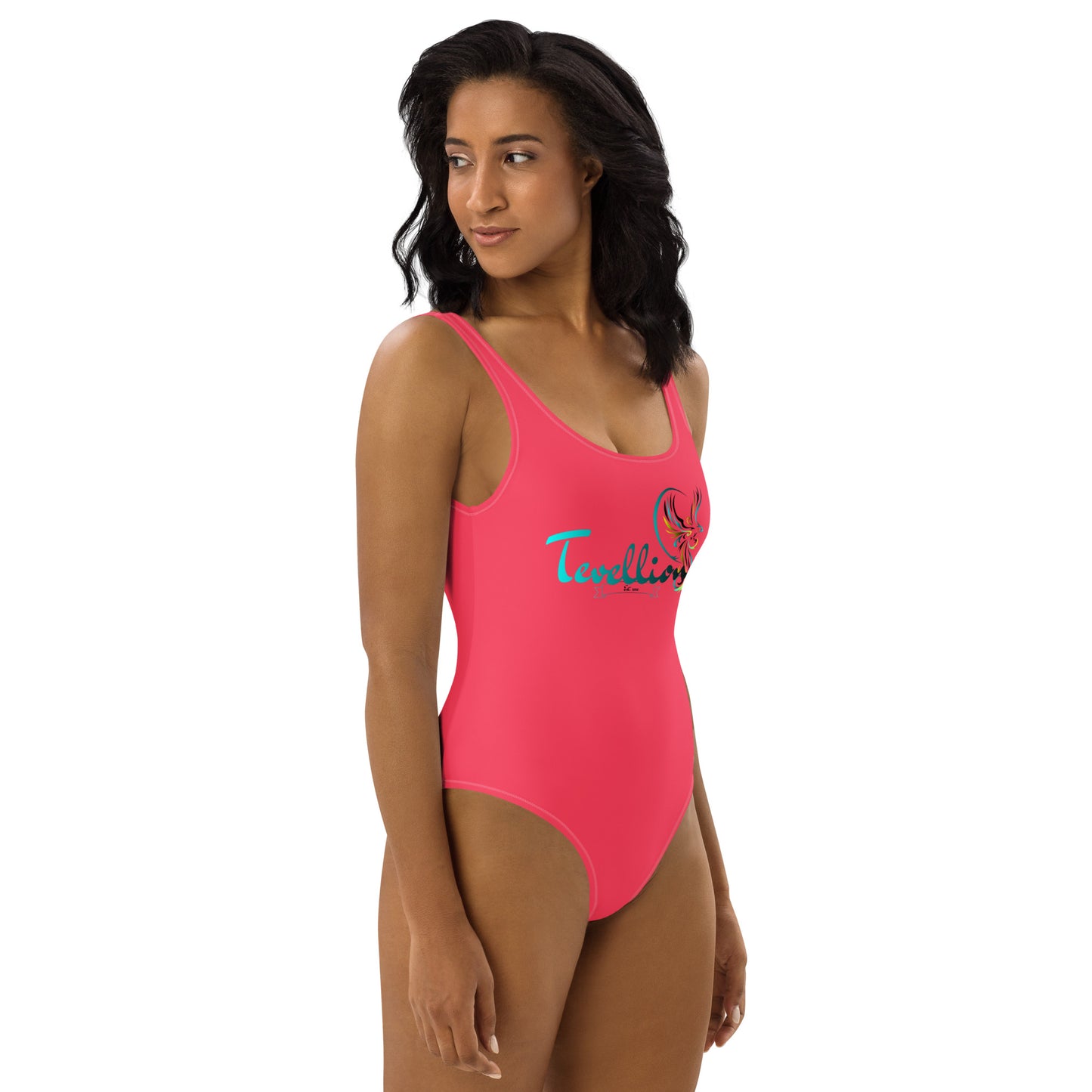 Tevellion Pink One-Piece Swimsuit