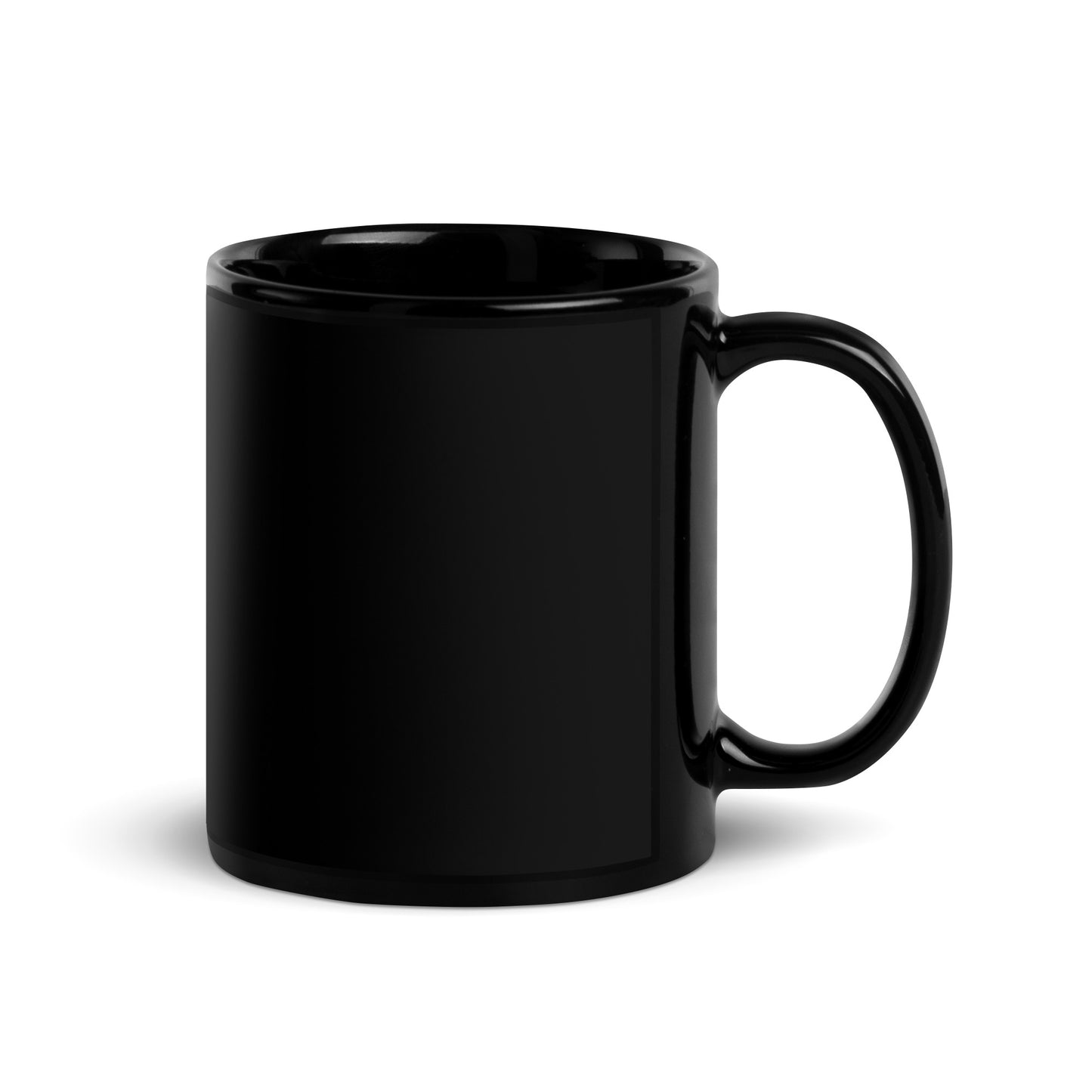 Queen Behavior Black Glossy Mug
