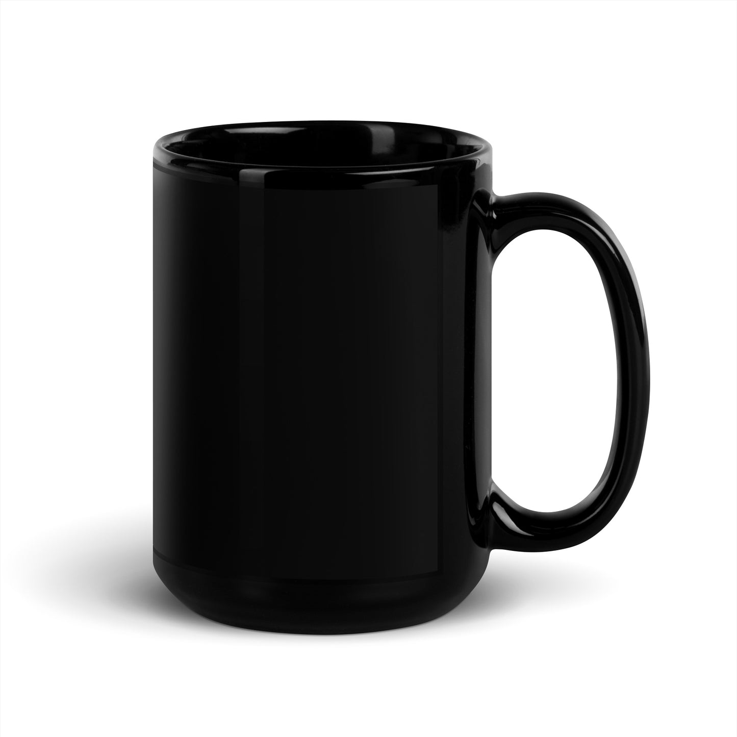 Queen Behavior Black Glossy Mug